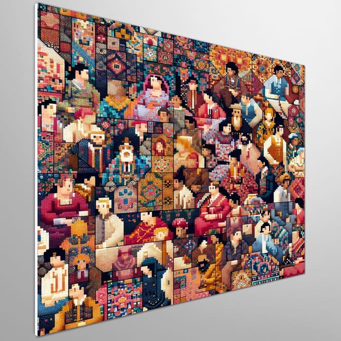 Kunstprint | Wanddecoratie | Forex | 75 × 75 cm