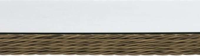 CLP Alia Tuintafel - 5mm Poly rotan natura
