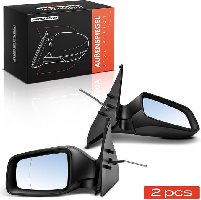 Frankberg 2x buitenspiegel links/rechts voor Opel Astra G