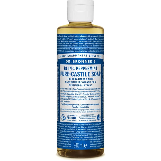 Dr. Bronner’s Dr. Bronner&rsquo;s Magic Soap Peppermint 240 ml