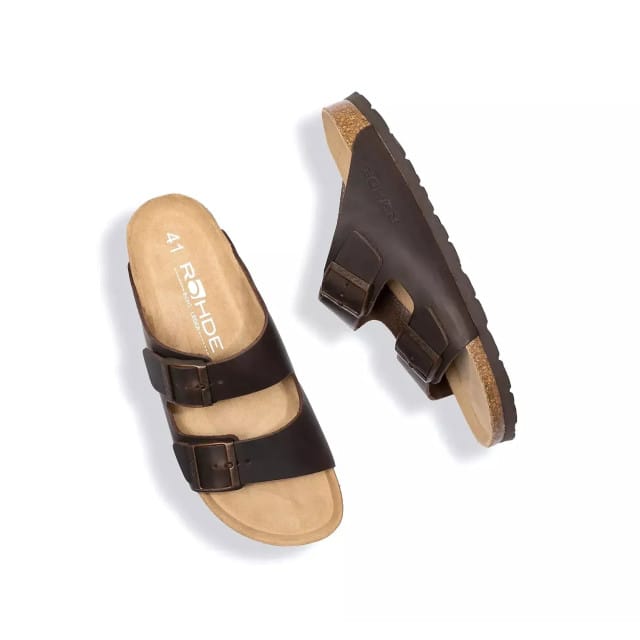Rohde Grado - heren sandaal - Bruin - maat 41 (EU) 7.5 (UK)