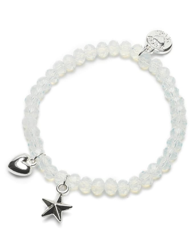 Proud MaMa armband Charm hart/ster ice