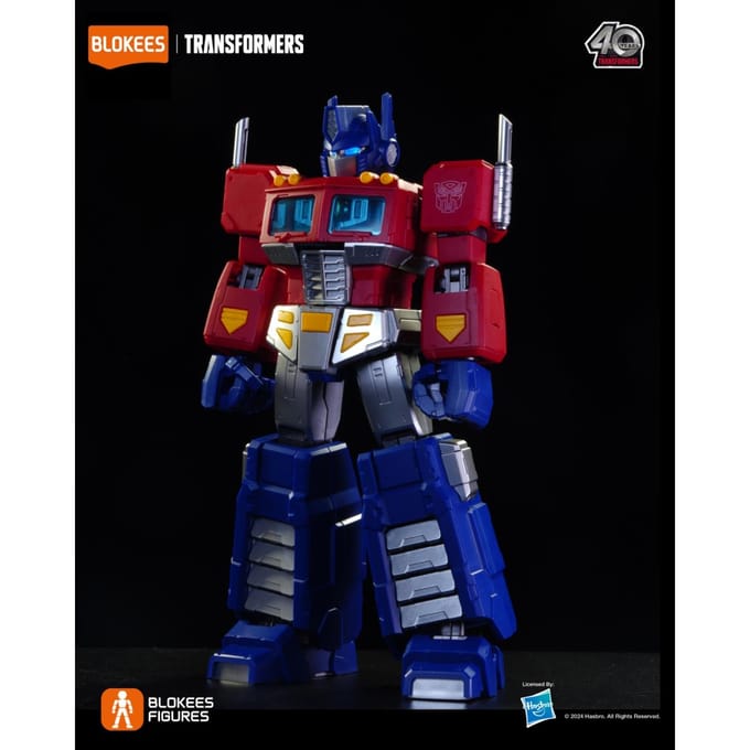 Blokees Transformers G1 Optimus Prime Action Edition 01 - 188-delige Actiefiguur Model Kit met Verlichting - 18 cm