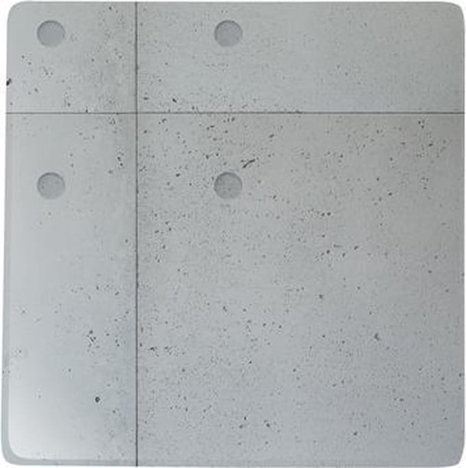 Chef & Sommelier Concrete Bord Vierkant 28 Cm