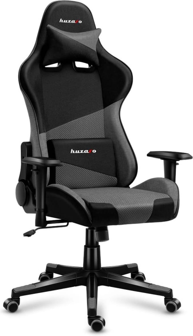 Huzaro Force 6.2 Grey Mesh – Ergonomische Gamingstoel met Ademend Materiaal en Verstelbare Functies