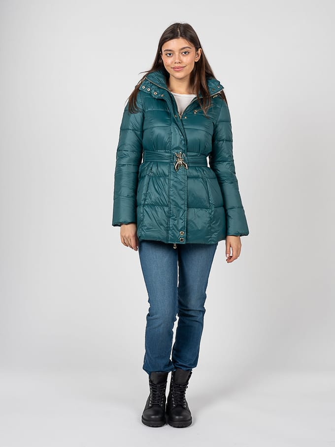 Patrizia Pepe jas Puchowa Vrouw groen