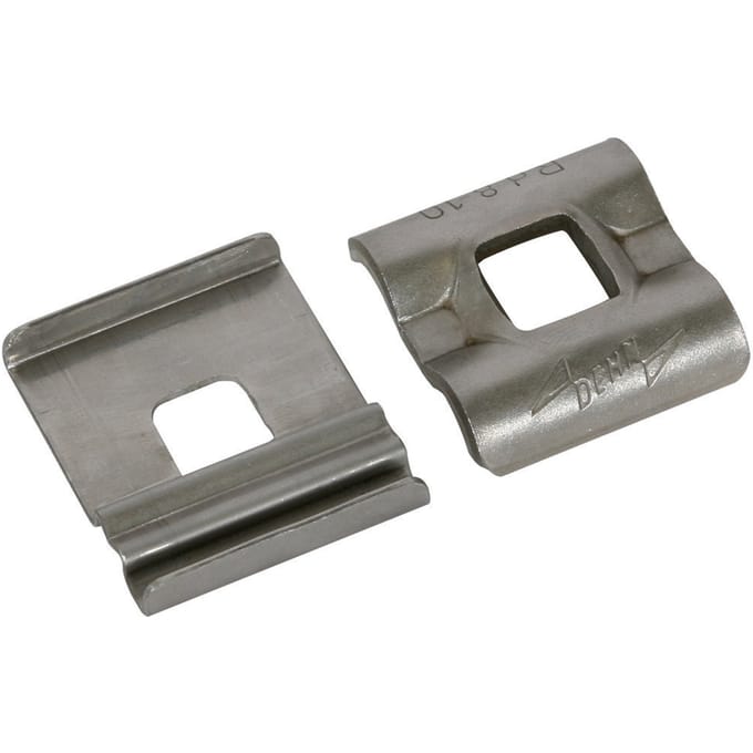 Dehn Contactplaat Dubbele Klang Met Vierkant Gat Toebehoren - 540261 [100 stuks]