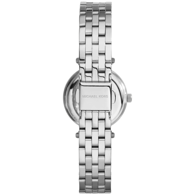 Michael Kors Petite Darci MK3294 Dames Zilveren RVS Horloge 26mm