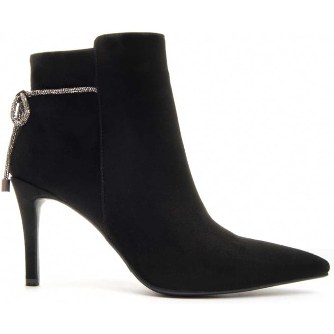 Botín Cómodo Para Mujer.  Montevita  Lazont  84653 37 zwart