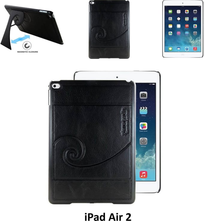 Apple iPad Air 2 Zwart Smart Case - Back Cover Tablethoes