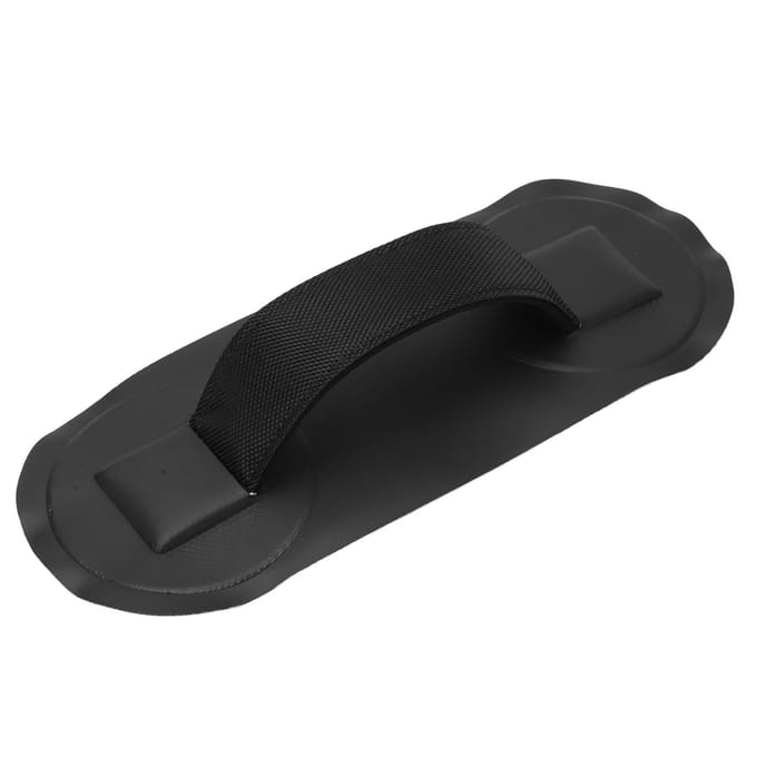 Opblaasboot Handgreep Draagbaar Italiaanse Stijl TPU Opblaasboot Armleuning voor Vissen Dinghy black