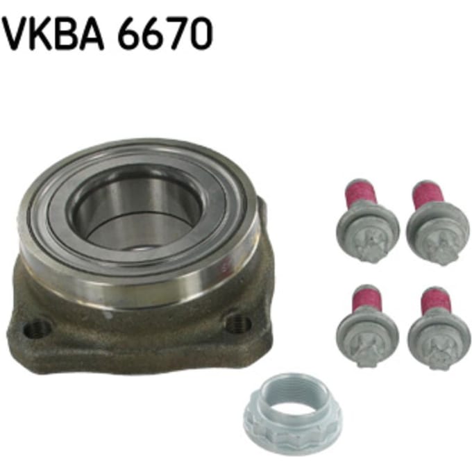 Wiellagerset SKF VKBA 6670