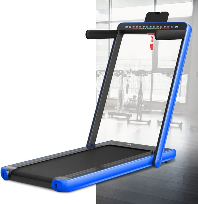 Loopband Inklapbaar - 1-12km/u - Wandelband - Walking Pad - Opvouwbare Loopband - Walkingpad - Treadmill - Loopband Elektrisch