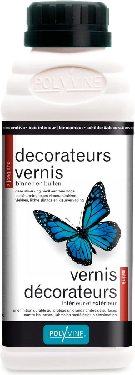 Polyvine Decoratieve vernis zijdeglans 500ml