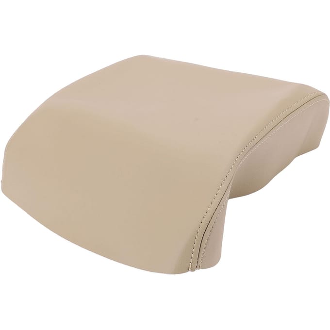 Auto Middenconsole Cover Microfiber Pu Leer Waterbestendig Comfortabel Krasbestendig Auto Armsteun beige