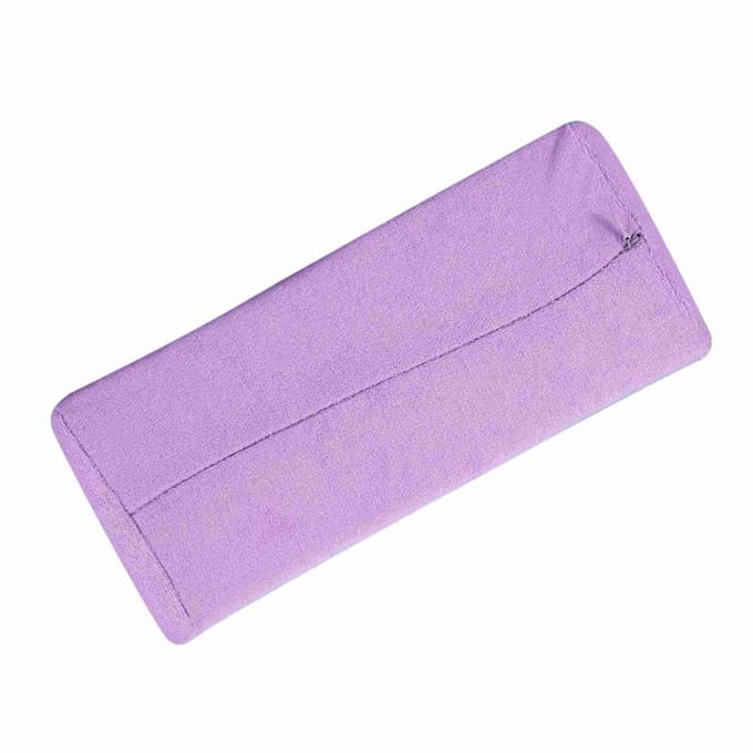 Coussin Repose-Mains Nail Art Doux Portable Coussin Éponge Outil de Manucure Maquillage Violet violet