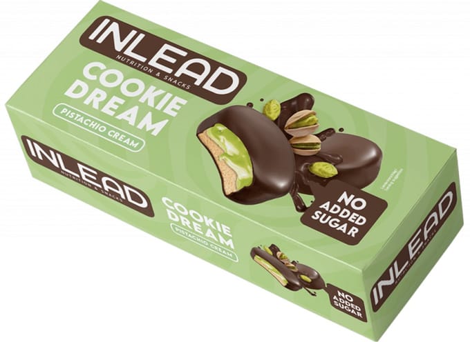 Inlead Cookie Dream Pistachio (128g) Pistachio Cream - Functionele voeding - Supervoeding