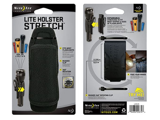 Nite Ize - Lite holster Stretch  - Zaklamp houder