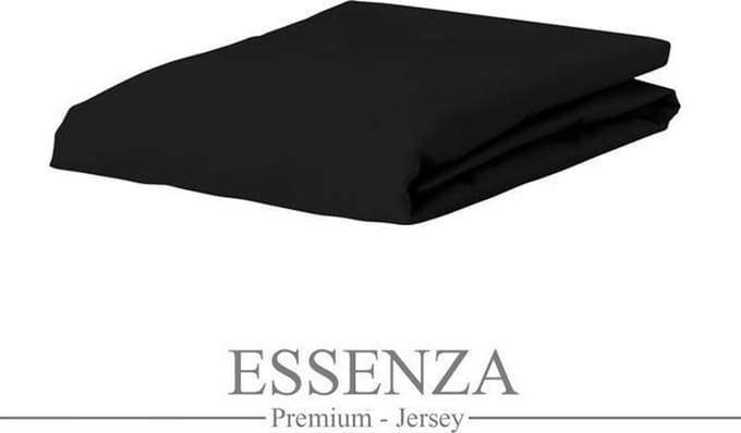 Essenza Hoeslaken Premium jersey 180/200x200/220 Black