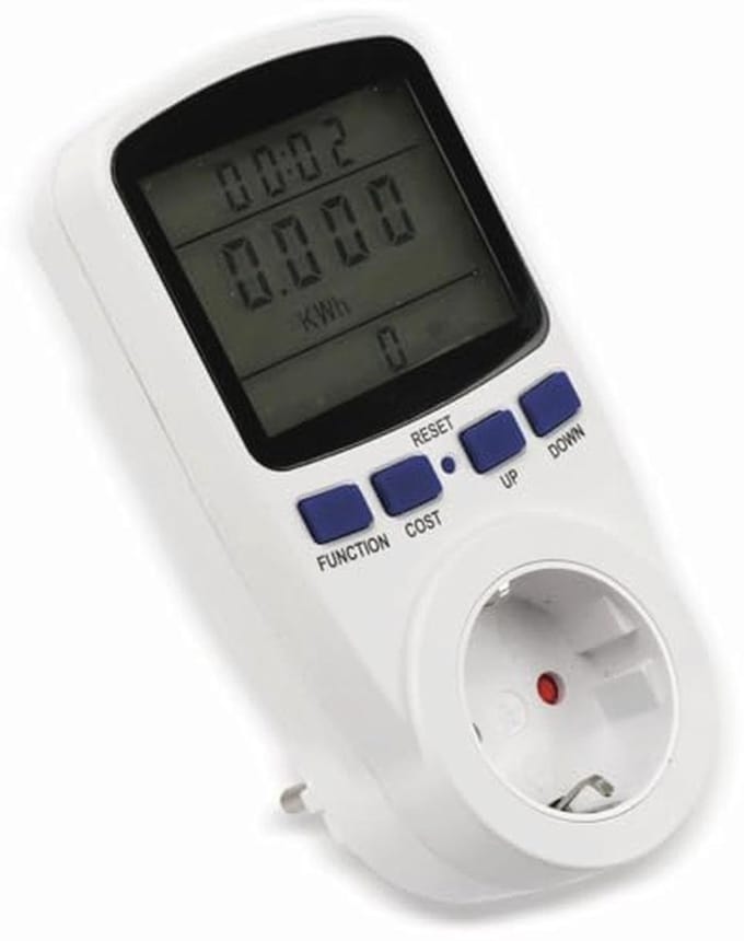 Energiekostenmeter voor Stroomverbruik met Verlicht Display
