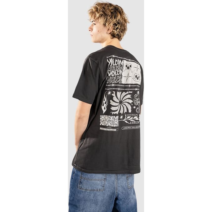 Volcom System Error T-Shirt zwart