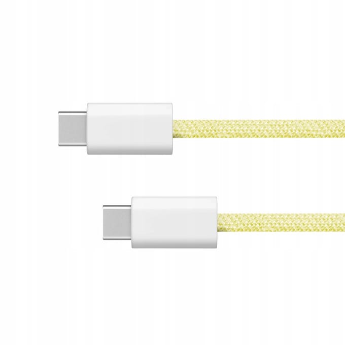 Kruger&Matz USB-C naar USB-C Kabel 1m Geel - 60W