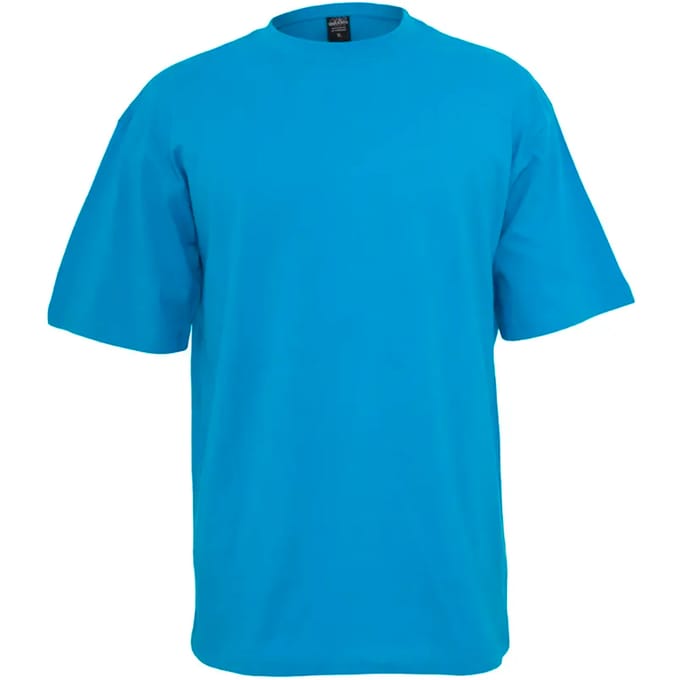 Urban Classics - Tall Heren Tshirt - 4XL - Blauw
