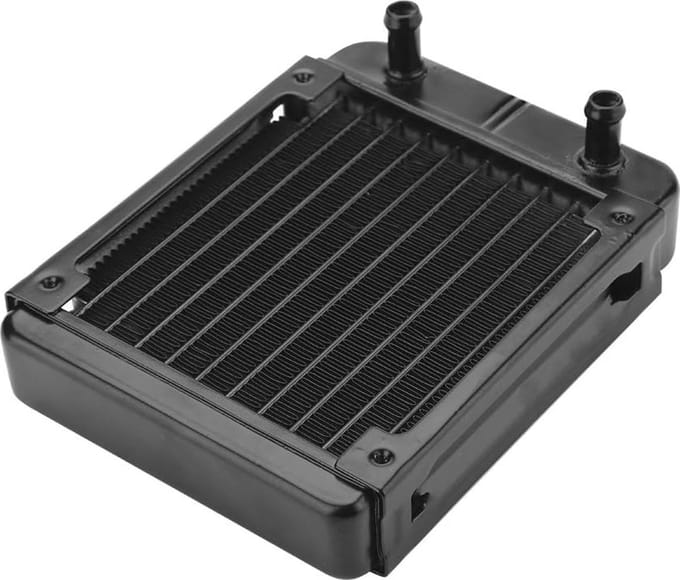 120 mm Aluminium Radiator voor PC Waterkoeling - 10 Buizen