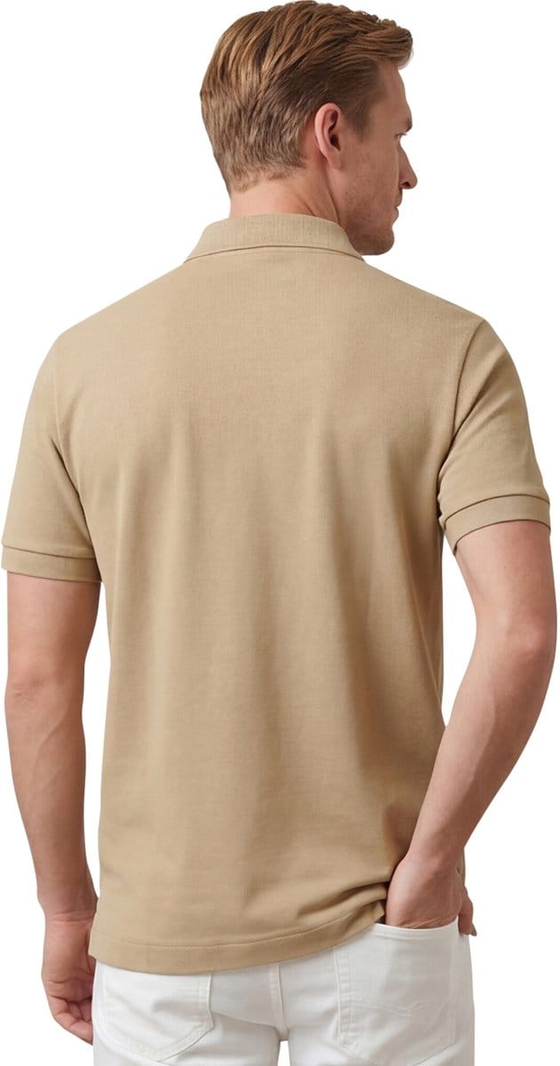 Lacoste poloshirt korte mouw camel