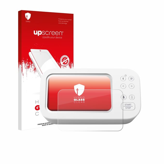 upscreen - Screenprotector voor Omron X7 Smart AFib HEM-7380T1-EOSL - Folie Beschermfolie Beschermglas transparant