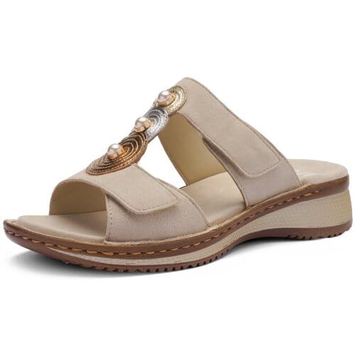 Sandalen met sleehak Ara -