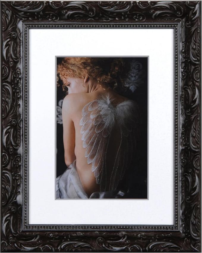 Fotolijst - Henzo - Chic Baroque - Fotomaat 15x20 cm - Donkergrijs