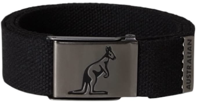 Australian riem Kangoo | zwart