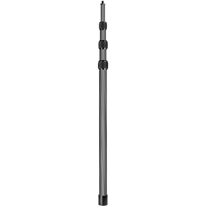 Handheld Microfoon Boom Arm 4-Sectie Uitschuifbare Microfoon Arm Koolstofvezel Boom Paal voor Microfoons 4-Section