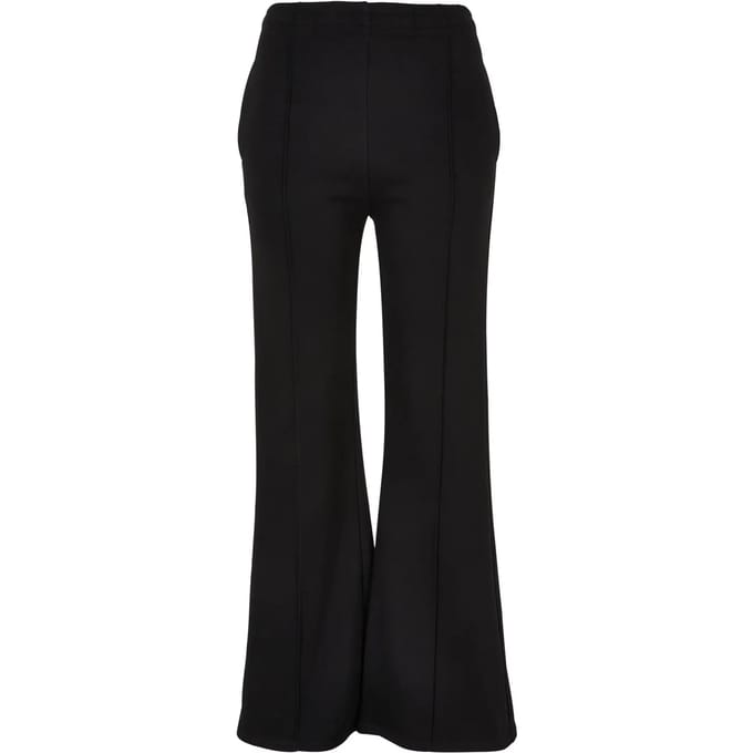 Vrouwelijke flared joggingbroek van ribstof Urban Classics