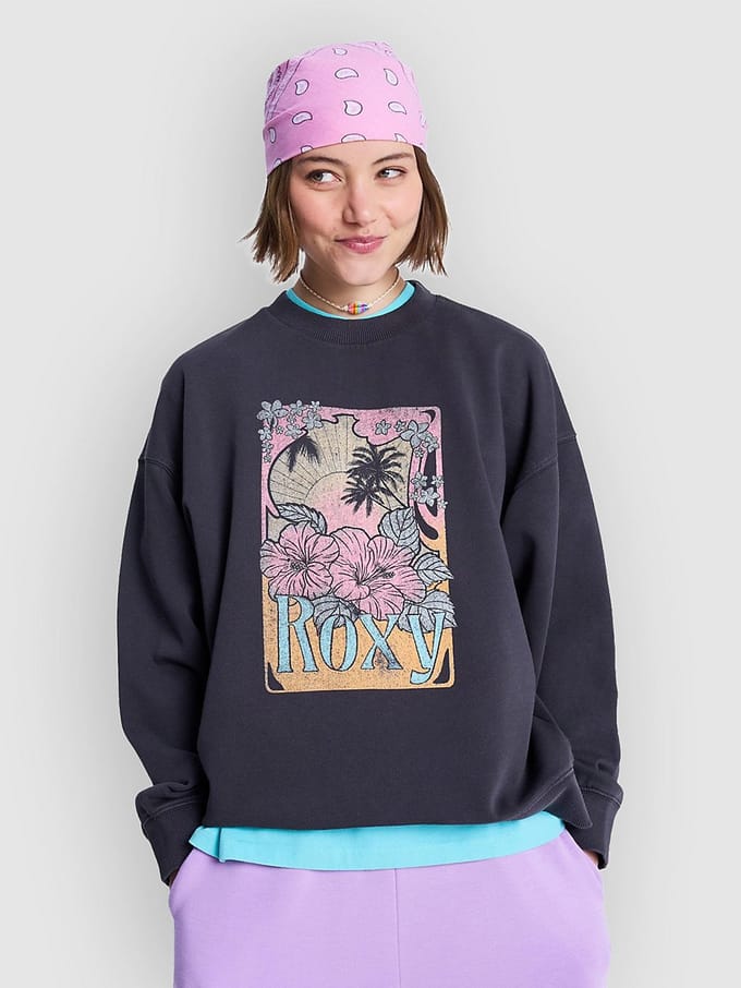 Dames sweatshirt Roxy Lineup Terry