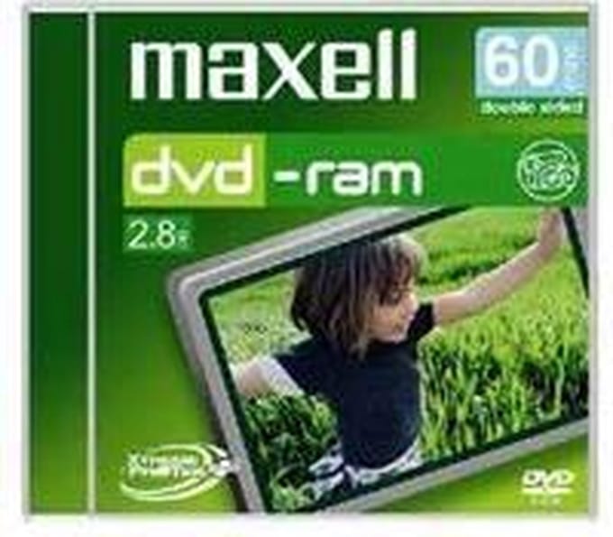 Maxell DVD-RAM 2.8 GB 60 MIN Double Sided