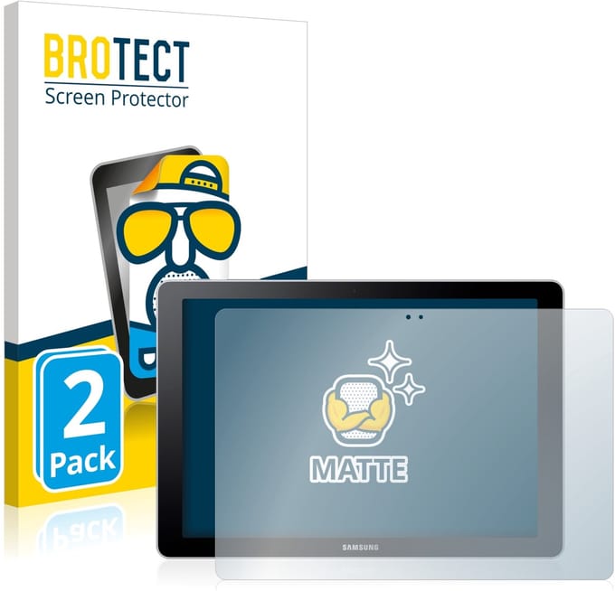BROTECT - Screenprotector voor Samsung Galaxy Book 10.6 - Folie Beschermfolie matte 2 Stuks
