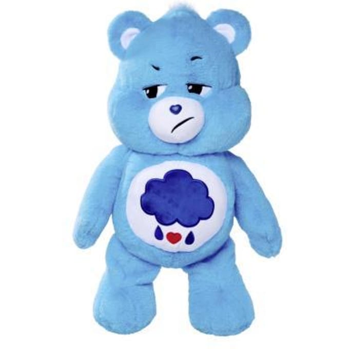 Simba Toys plush Care Bears Grumpy Bear - Pluche knuffel van 60cm