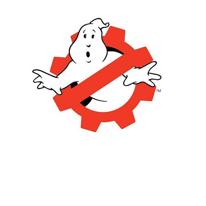 Ghostbusters GB Engineering Men's T-Shirt - White - L