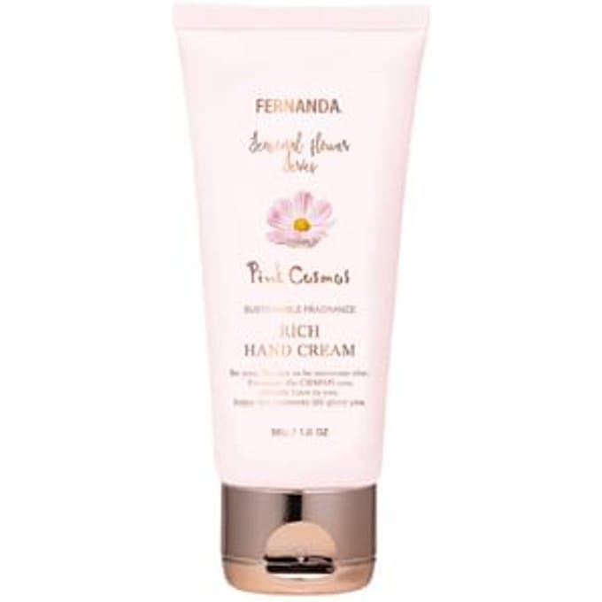 Fernanda - Sustainable Fragrance Rich Hand Cream Pink Cosmos - 62g