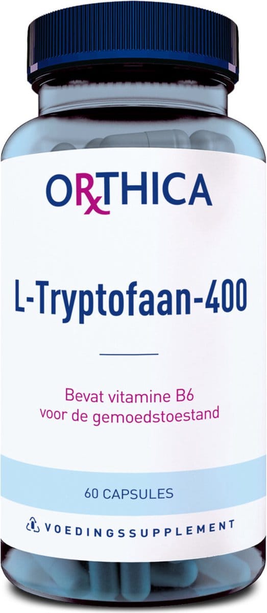 Orthica L-Tryptofaan-400 - 2 x 60 capsules - Voordeelverpakking