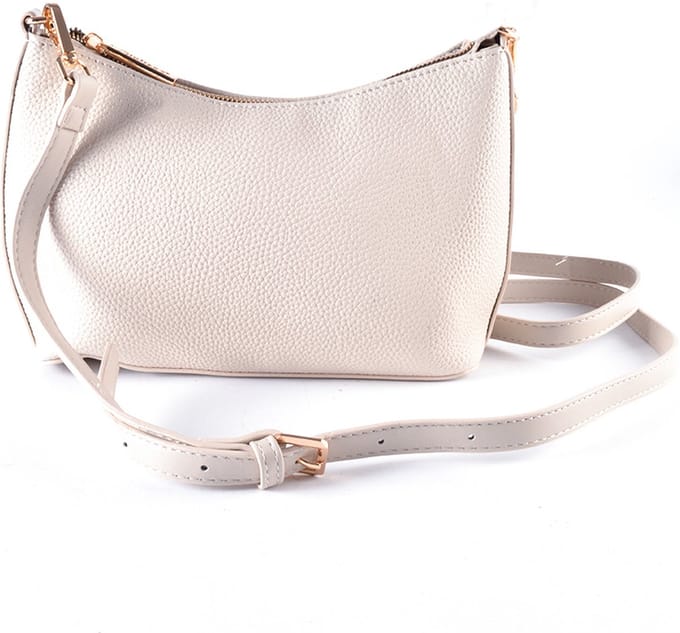 Giuliano kunstlederen schoudertas Maya - Beige - Dames