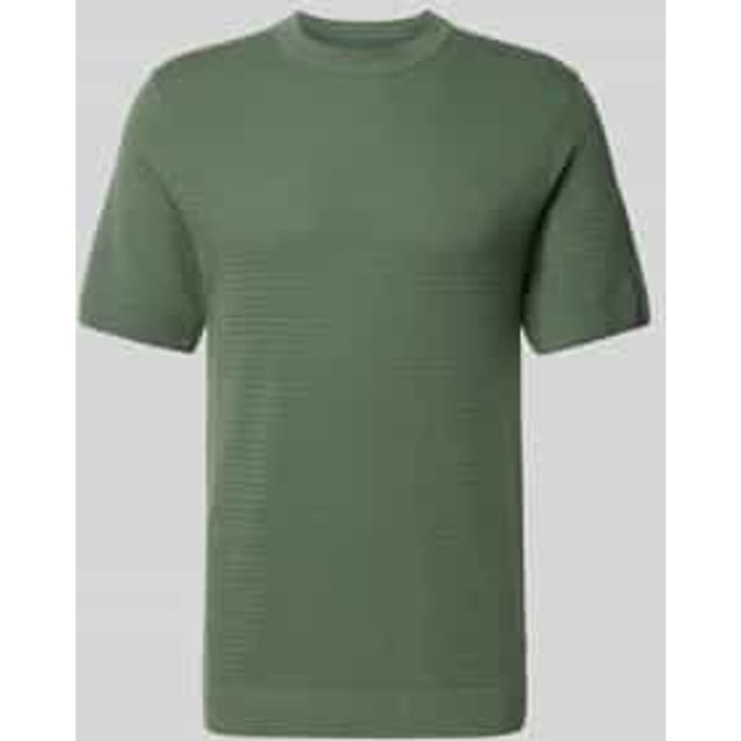 Gebreid shirt met ronde hals model 'RILEY'