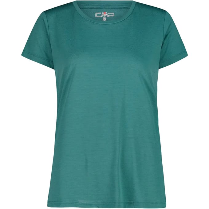 Cmp 35n5576 T-shirt Met Korte Mouwen Groen 3XL Vrouw