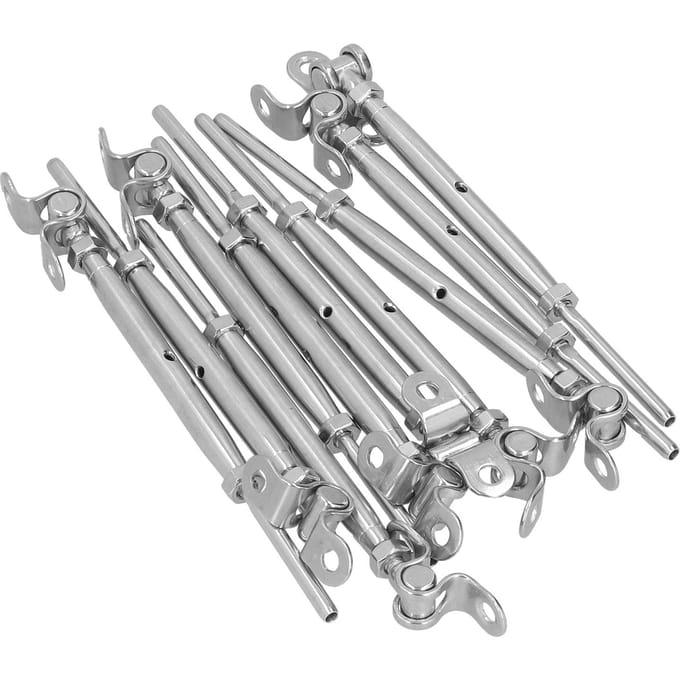 Kit de garde-corps à câble en acier inoxydable, kit de quincaillerie à angle réglable pour garde-corps d'escalier