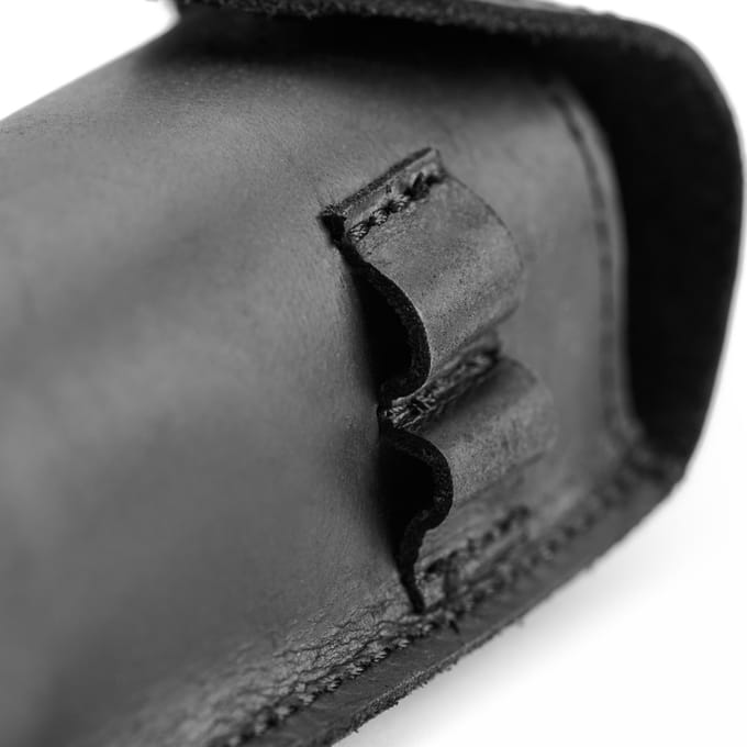 Golfbalhouder en Golf Tee Tas | Leer