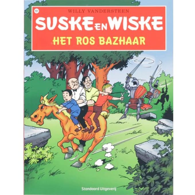 Het Ros Bazhaar - Suske En Wiske - Willy Vandersteen