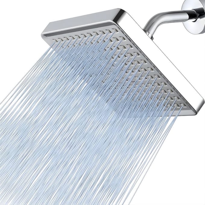 DnA® Douche - Douchekop - Doucheset - Douchekop Met Filter - Chrome - 15cm x 15cm x 3cm