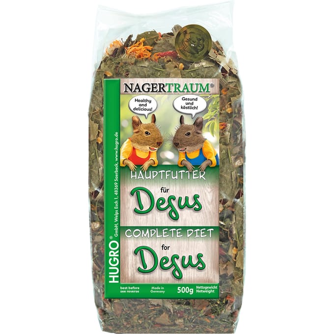500g Hugro Nagertraum Exquisit degoe-voer